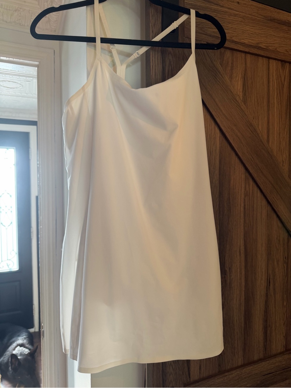Aritzia White Mini Slip Dress